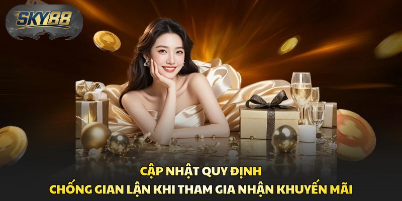 Cập nhật quy định chống gian lận khi tham gia nhận khuyến mãi