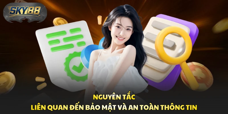 Nguyên tắc liên quan đến bảo mật và an toàn thông tin