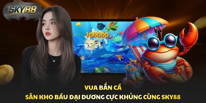 Vua Bắn Cá - Săn Kho Báu Đại Dương Cực Khủng Cùng Sky88
